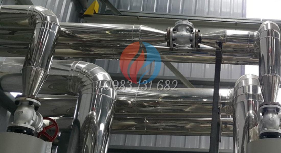 Tiêu chí lựa chọn vật liệu cách nhiệt cho hệ thống đường ống hơi nóng